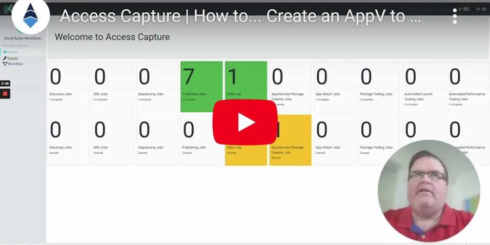 Access Capture _ How to… Create an AppV to MSIX Creation
